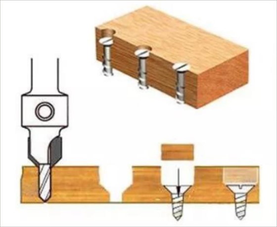 硬木上怎么擰螺絲