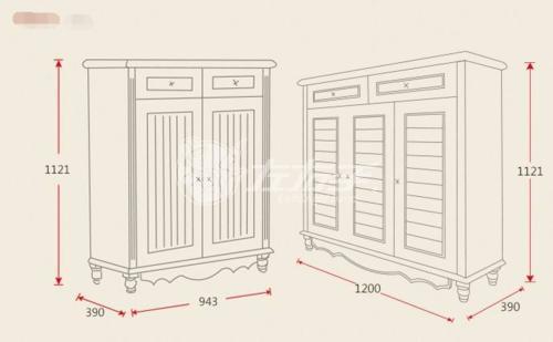 一般鞋柜尺寸是多少？鞋柜尺寸標(biāo)準(zhǔn)尺寸